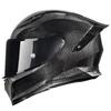 Carbon Fiber Full Face Motorcycle Helmet With Bluetooth Support 3C Certified Lightweight Men Women All Season Riding