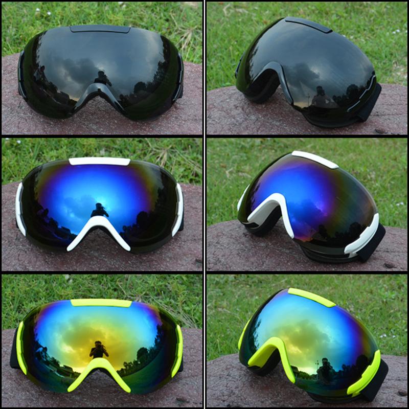 Double Layer Anti-Fog Ski Googles Men Women Large Spherical Mirror Skiing Glasses Snowboard Snowmobile Winter Sports Snow