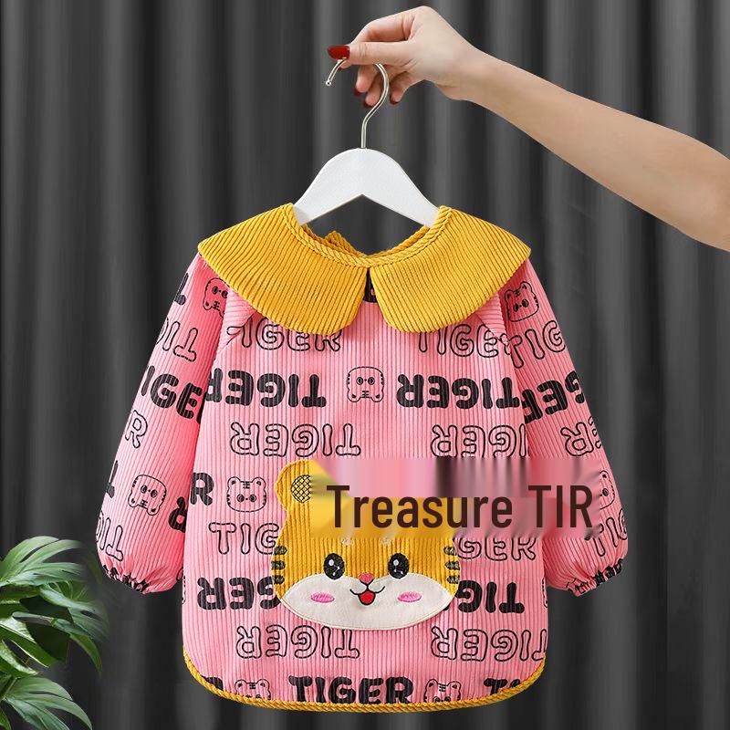 Stylish Waterproof Children's Smock: Baby Bib & Outerwear for Boys & Girls - Autumn/Winter