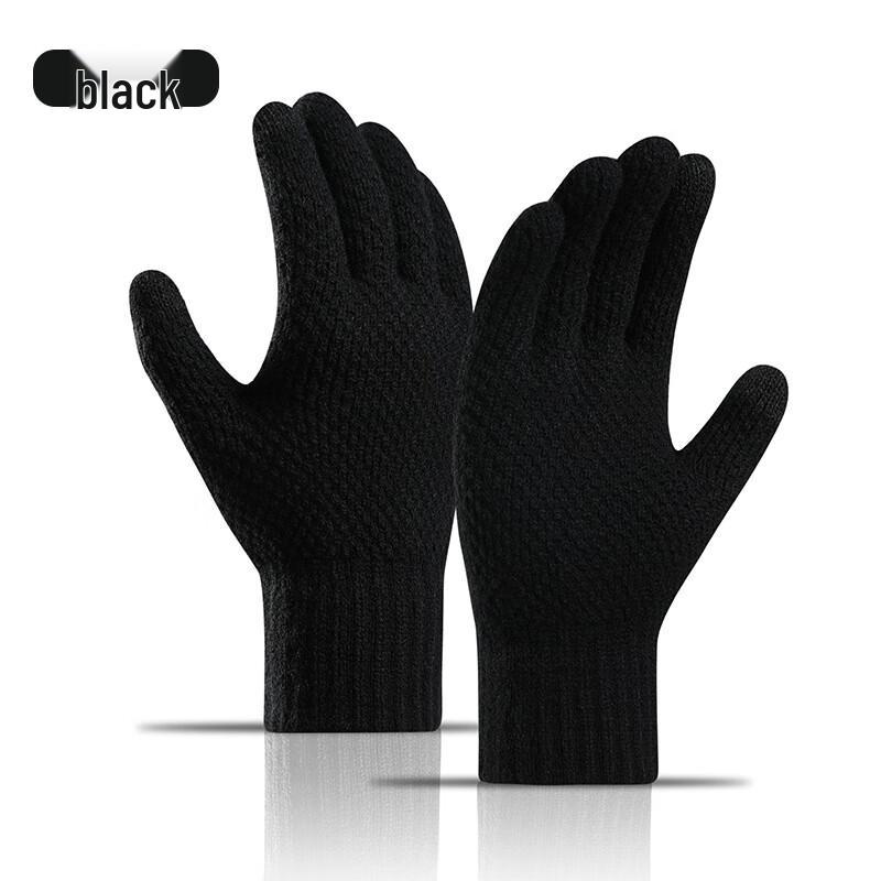 

Men s Pineapple Pattern Touchscreen Warm Gloves One Size