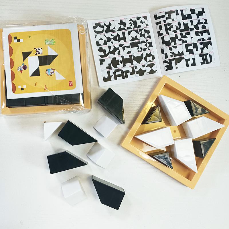 non-toxic Children Hidden Block Puzzle 6 Years ABS Material Interesting Enhances Logic and Spatial Reasoning Suitable for Kids Toy Gift