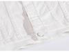 Men's Slim Fit White Washed Denim Jacket - Trendy Korean Style Long Sleeve Outerwear