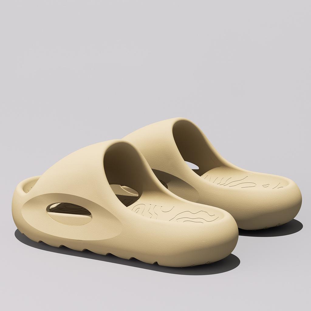 Fashion Crestar Summer Thick Soles Slippers For Women 2025 New Outdoor Anti-slip Beach Slides Soft Comfort EVA Sandals House Bath Shoes