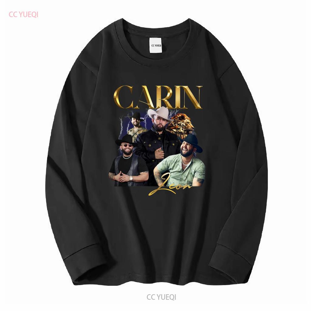 Carin Leon T Shirt 2024 Tour Merch Boca Chueca Concert Fans Long or Short Sleeves Vintage Washed Homme Comfortable Soft