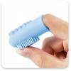 Dog Cat Teeth Cleaning Finger Toothbrush for Dogs Cats Teeth with Storage Case | Food Grade Silicone Rubber Bristles