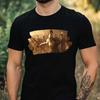 Men's T-Shirt Spartan Warrior Motif Cotton Size XS To 5XL