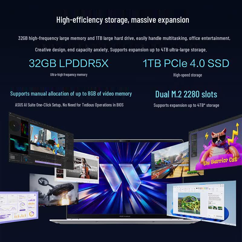 ASUS Vivobook Pro 16 AI Laptop (CN version)