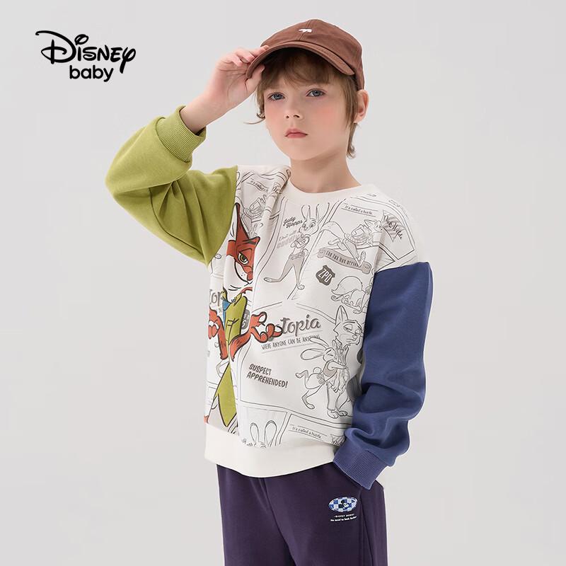 Disney Kids' Unisex Cartoon Pullover Sweatshirt