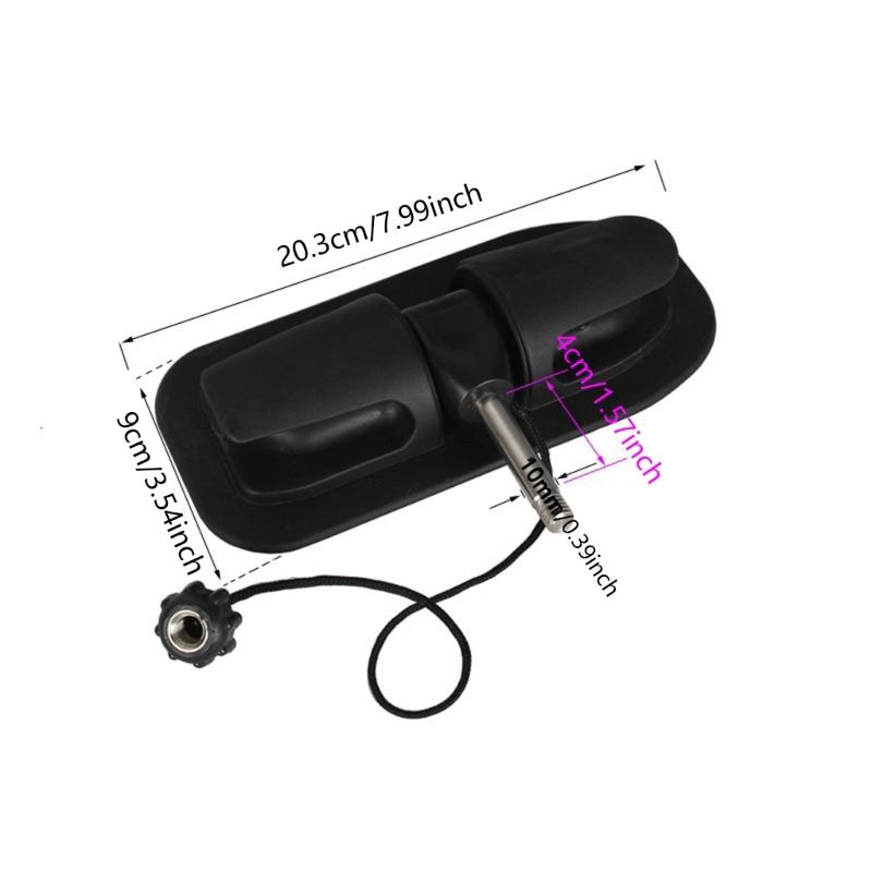 Paddle Lock Mount Holder for Inflatable Boats Kayak PVC Paddle Holder, Kayak Boats Oar Lock Patches Holder Lock Patches