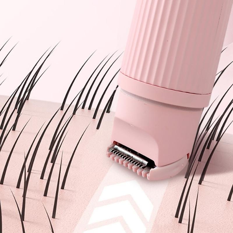 Electric Cutter for Women Bikinis Trimmer USB Rechargeable Electric Shaver for Women Wet/Dry Use Body Hair Grommer