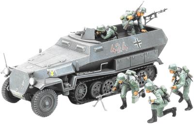 Tamiya 1/35 Military Miniature Series No. 20 German Army Hanomag Troop Carrier Plastic Model 35020