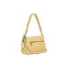 Coach Tabby 26 Solid Color Leather Color Block Top Handle Flap Bag Women Handbags Cream-Yellow C9804-B4VN