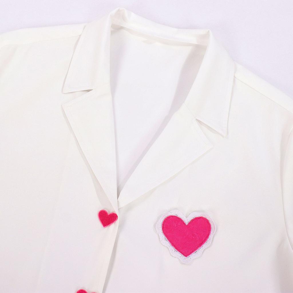 K-Pop Demon Hunter Cosplay Costume Shaka Boys Devil Boy Group Romance Anime White Shirt