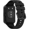 Silikonarmband für Huawei Watch Fit 2, Schwarz