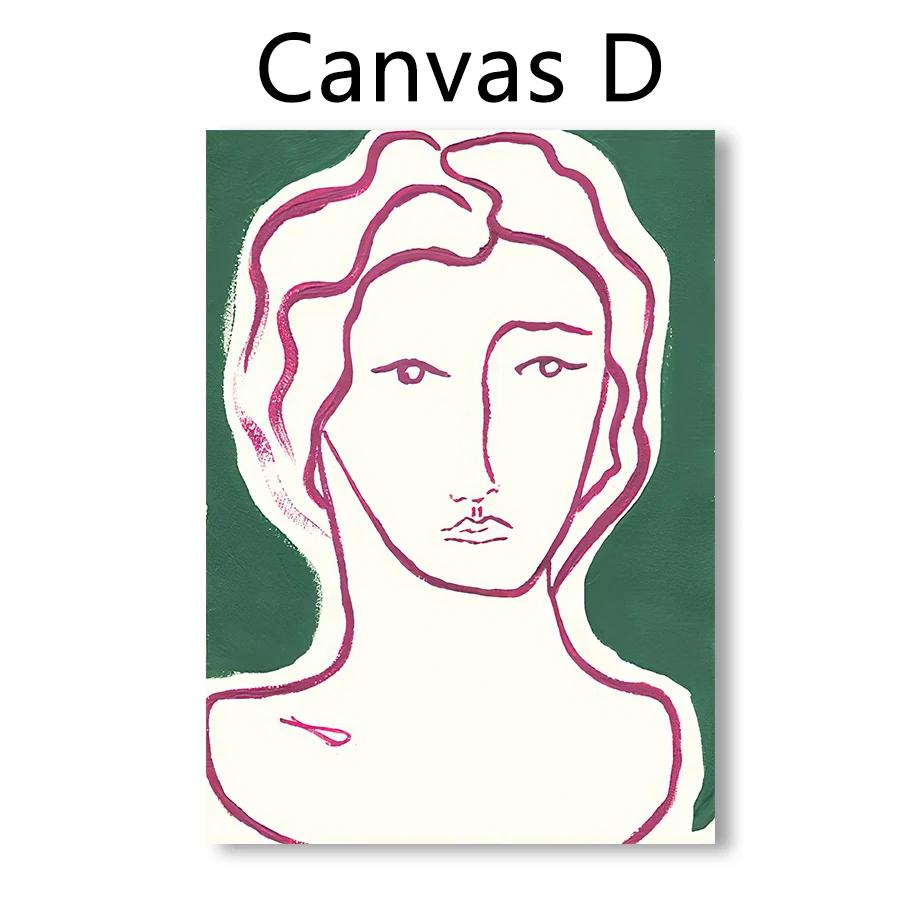 

Голубь мира Абстрактный Цветной блок Линия Лицо девушки У меня есть книги Дэвид Шригли Настенное искусство Холст Живопись Постеры Peints Декор комнаты 21x30cm No Framed