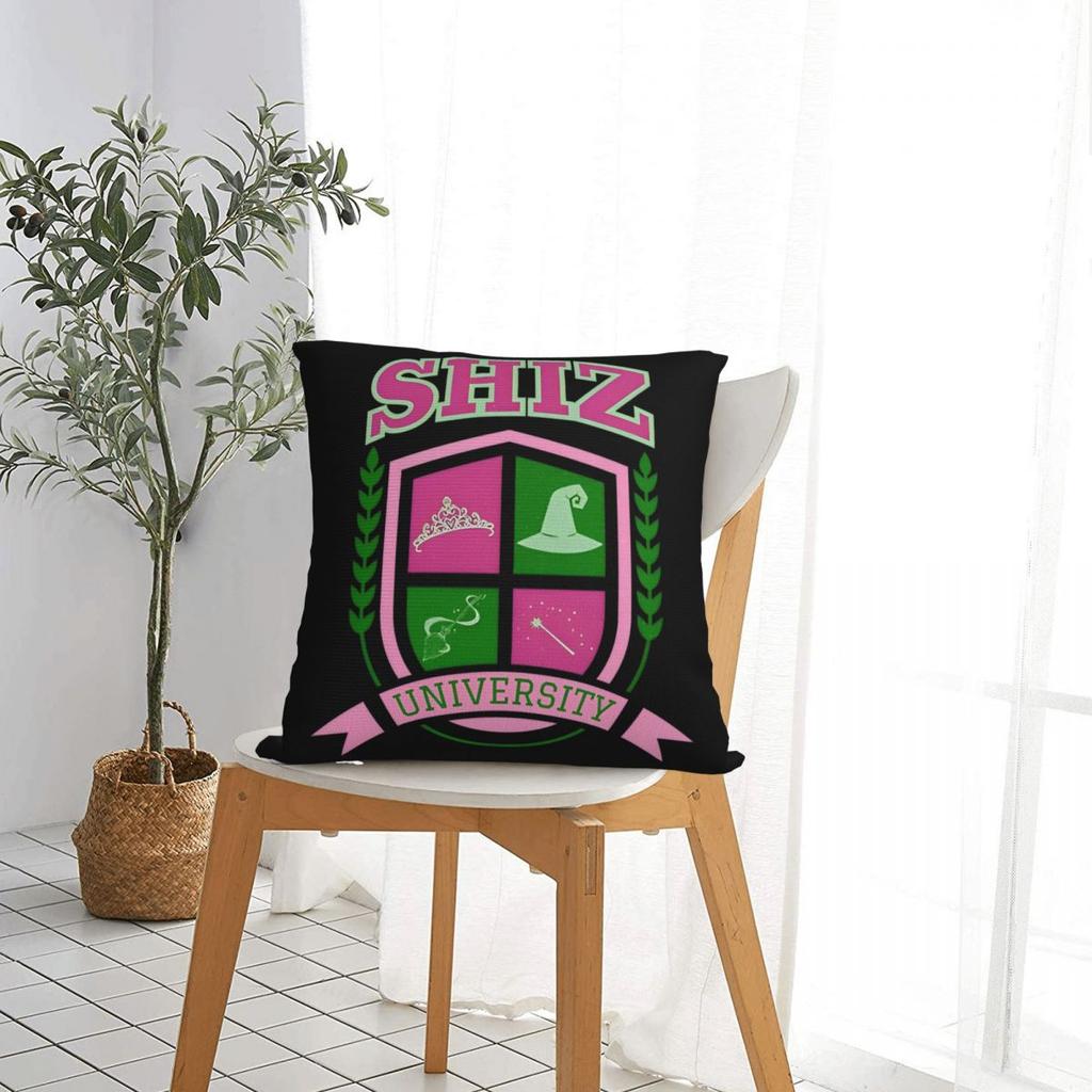 Wicked Elphaba & Glinda Pillow Cases Musical Movie Cushion Cover Vintage Zippered Decorative Pillowcase For Home 45*45Cm