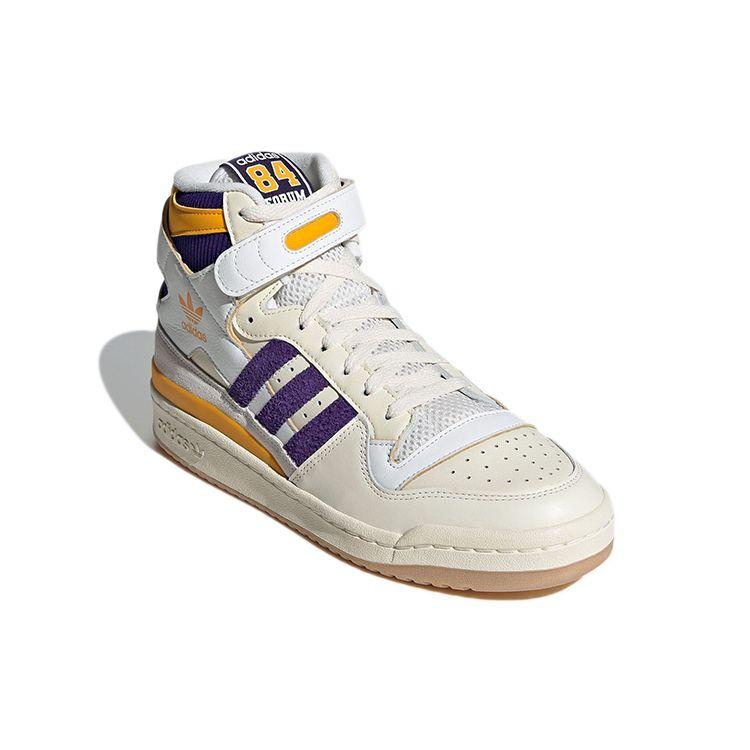 adidas Tênis Unissex Forum 84 High Lakers Creme GX9054