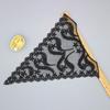 Water-Soluble Mesh Embroidery Milk Silk Flower, Hollow Bottoming Shirt, Back Set, Clothing Accessories, Triangular Accessories
