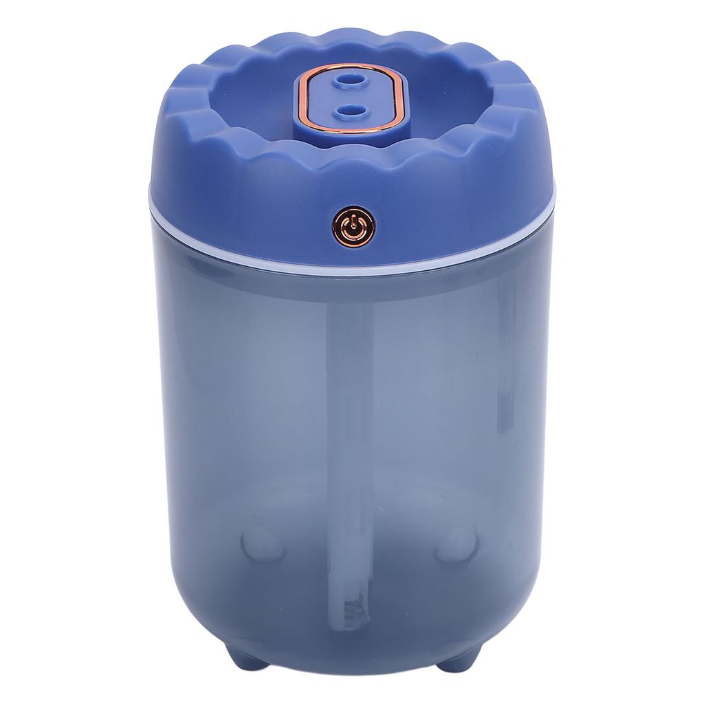 USB-betriebener Luftbefeuchter 1,8 l Großes Fassungsvermögen 7-farbiges Nachtlicht 10 Stunden Automatische Abschaltung Doppelspray