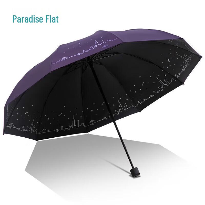 Tiangang Automatic Three-Fold UV Protection Sun & Rain Umbrella