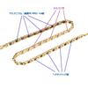 Germanium Necklace Titanium Hematite Pink Gold Birthday Present Magnetic Health Accessories Gold [Lobyka] Women's Women's