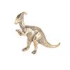 Dinosaurie Liten Retro Lekpresent Skrivbordsdekoration Liten Dinosaurie Metallprydnader Hantverk