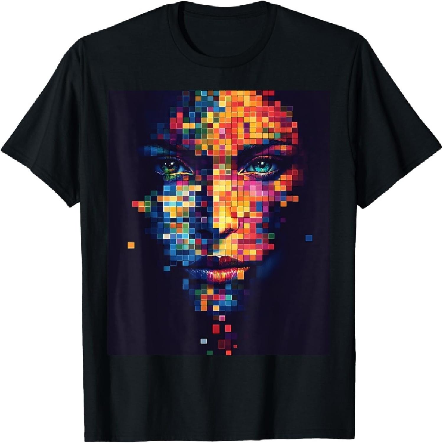 Vibrant Graffiti Street Art T-Shirt S