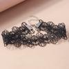 Gotische schwarze Spitze Halskette für Damen Boho Choker Halsketten Steampunk Club Party Schmuck Geschenke