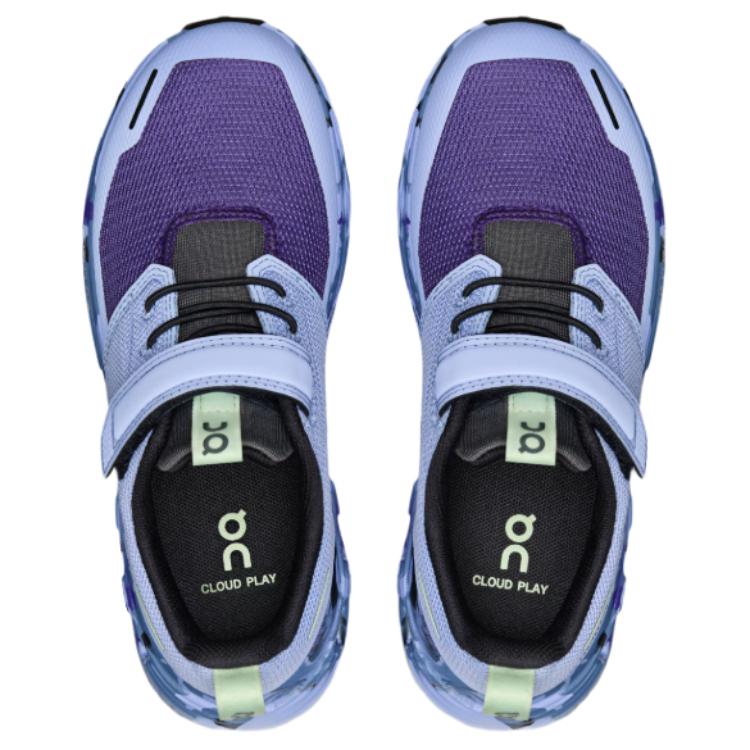 On Cloud Play 2 Comfortable Durable Wear-Resistant Supportive Low-Top Running Shoes Kids sneaker Purple 3KG30015125