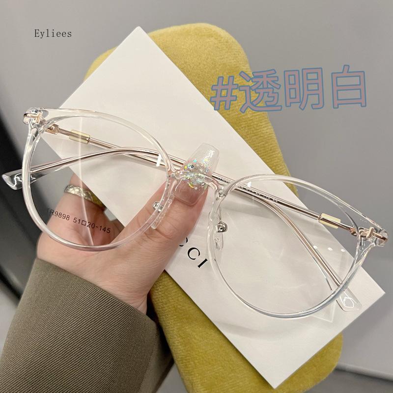 

Unisex Retro Myopia Glasses Vintage Anti-Blue Light Blocking Short-Sighted Eyeglasses Diopter 0 To -4.0 Optical Vintage Eyewear 0