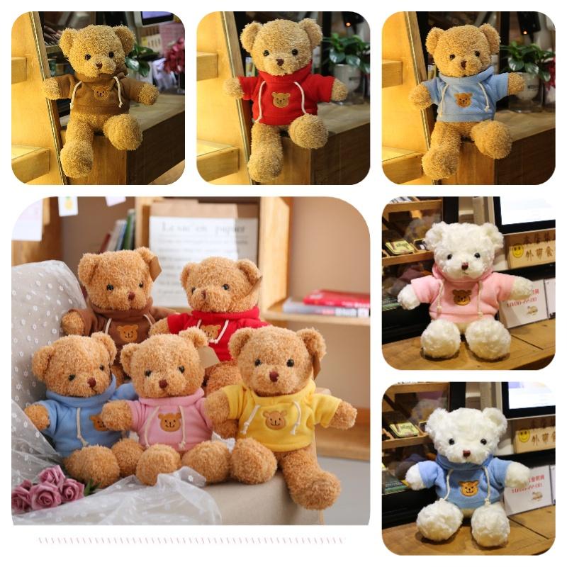 Teddy Bear Plush Toy 38cm Super Soft Short Plush Animal Style Perfect Gift For Kids And Girlfriends