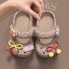 Baotou Girls' Children's Beach Shoes and Flip-flops