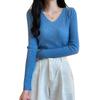 PALAME Ribbed Knit This Lightweight Knit Sweater Features a Shallow for a Sophisticated It Flatters Your Collarbones and Is Perfect for Its Highly