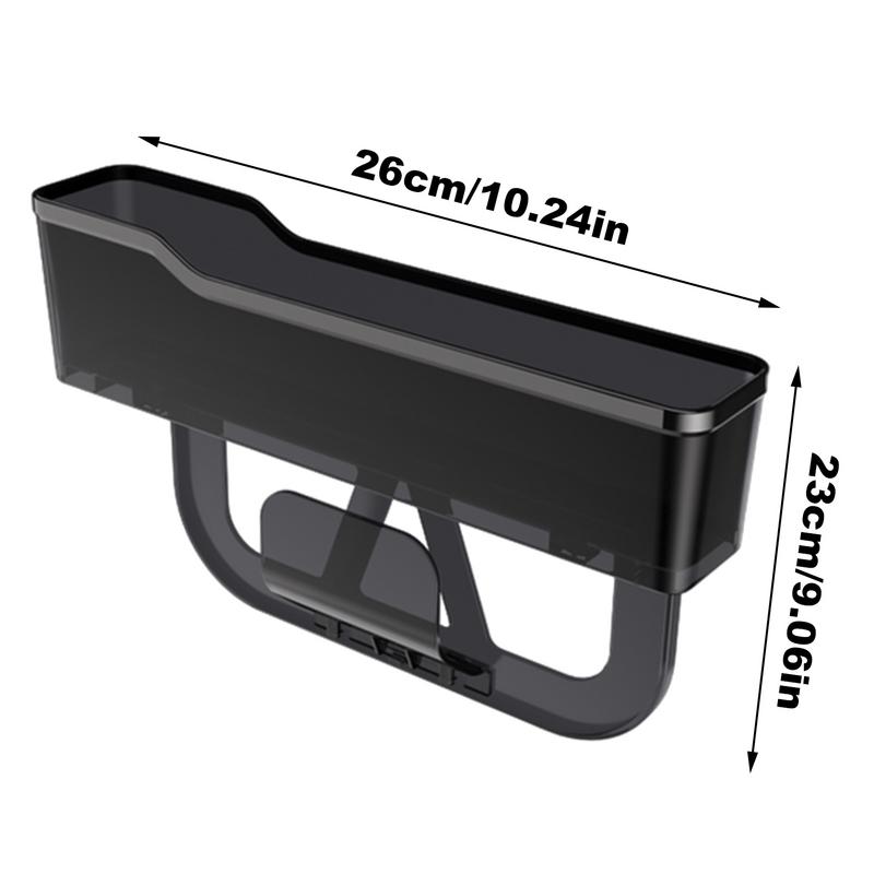 Car Seat Crevice Organizer Crevice Storage Box Car Console Side Organizer For Phones Glasses Keys Cards Car Accessories Car
