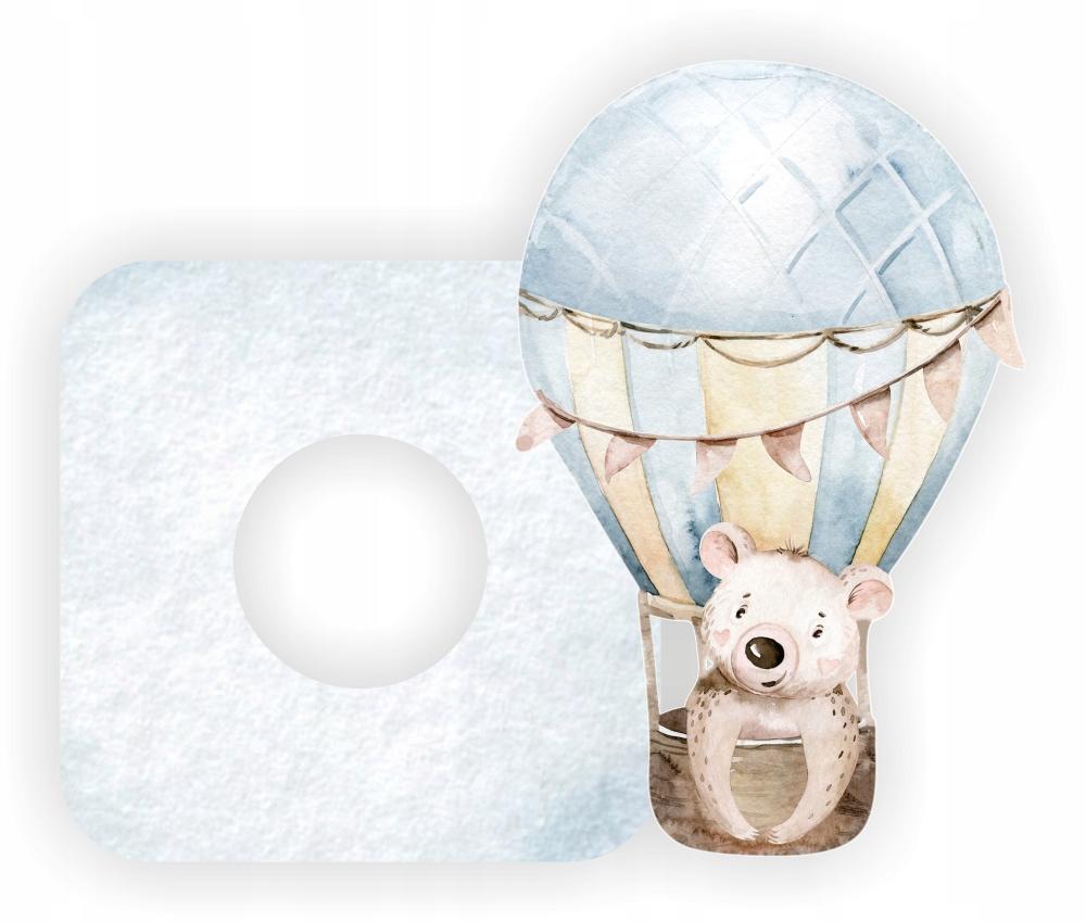 Protective Sticker for the Switch in a Child' Room - Teddy Bear