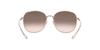 Sunglasses HC7134 Rose Brown Silver Mirror Gradient Lens 57 [Coach] Gold/Light