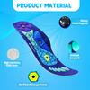 Magnetic Acupoint Massage Insole - Ergonomic Arch Support, Sweat Absorption and Odor Prevention, Soft and Elastic, Cutting Design, Muscle Tension