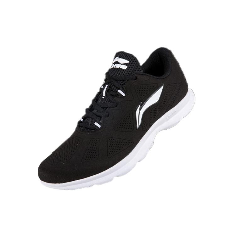 Li Ning Comfortable Fabric Cushioning Slip Resistant Abrasion Resistant Lightweight Low top Running Shoes Men's ARBN245-5