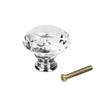 1 Pcs Diamond Crystal Handle Handles Drawer Knobs Furniture Handles With Screws Home Decoration With Screws