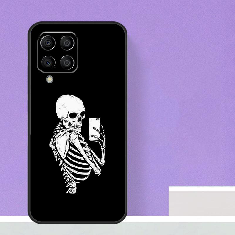 Aesthetics Skeleton Case For Samsung Galaxy M21 M31 M15 M55 M56 M36 M16 M06 M13 M33 M53 M12 M32 M52 M14 M34 M54