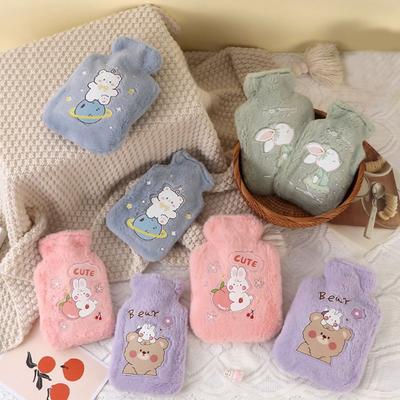 Multipurpose 500ml Cute Hot Water Bottle  Cover Hand Warmer Hot Water Bag