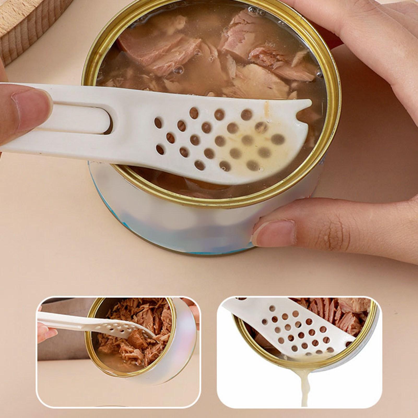 

Can Opener Spoon Multifunctional Wet Dry Use Portable Can Scoop for Home Use Outdoor Camping