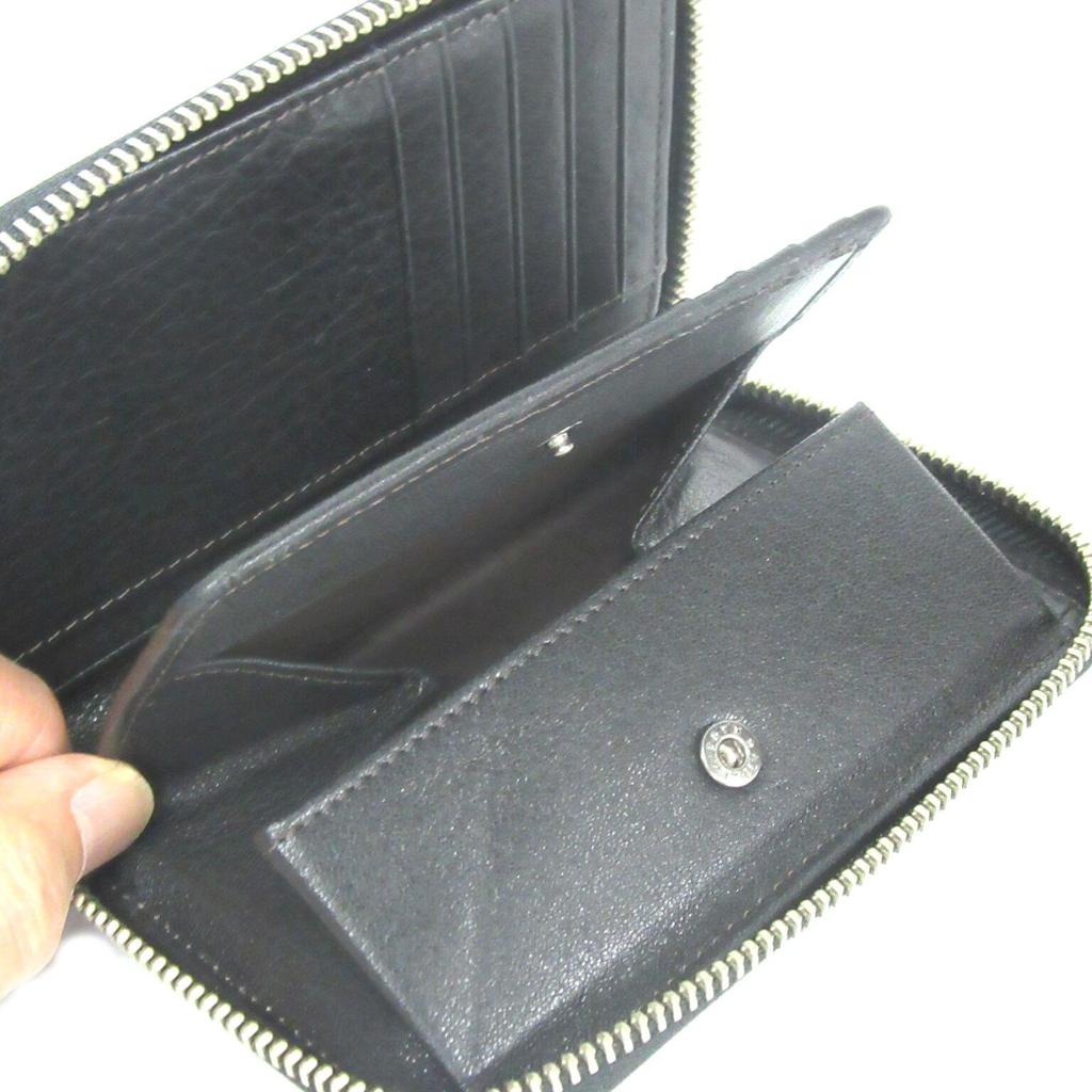 Lugard zipper round wallet 5190 [Luggard G3] Three-way medium-sized (black)