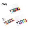 Colorful Painting Enlightenment Watercolor Paint Set Portable Washable Solid Palette Bright Safe for Kids Colors Pigment Kit And Beginners
