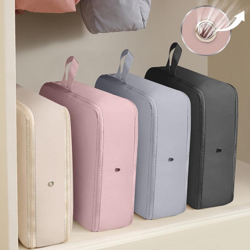 Portable Travel Compression Bag for Down Jackets Large Capacity Storage Bag for Clothes Space Saving Organizer Bag