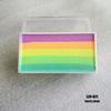 DIY Festival Art Neon Make Up Kids Face Painting Kit Professional Water Based Rainbow Split Cake Face Body Paint Palette