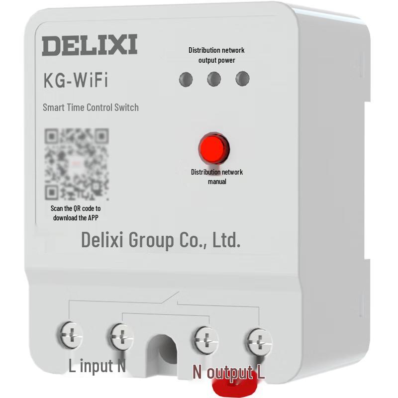 DELIXI Smart WiFi Programmable Timer Switch