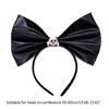 Halloween Hair Hoop Big Bow Headband Gothic Pumpkin Skull Headdress Masquerade Headbands Cosplay Hair Accessories