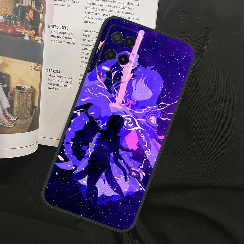 Genshin Impact Raiden Shogun For Oppo A78 A98 A80 A40 A60 A18 A38 A58 A15 A17 A77 A74 A94 A54 A57S A16 A76 A96 Phone Case