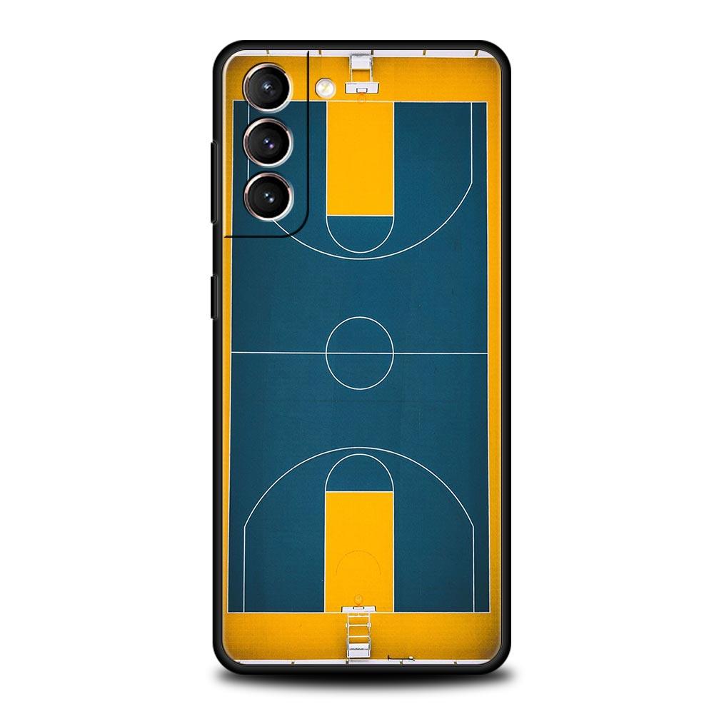 

Спортивний чохол для телефону з баскетбольним майданчиком для Samsung Galaxy S23 Ultra S22 S21 S20 FE 5G S10 S10E S9 S8 Plus Note 20 Силіконова кришка Samsung S22 5G